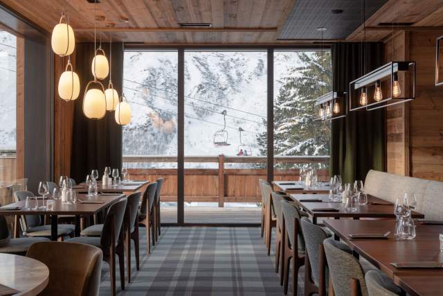 Restaurant terrace, Mountain Brasserie Le Télémark - Les Ménuires