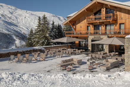 Le Télémark Brasserie Montagnarde aux Menuires, au pied des pistes